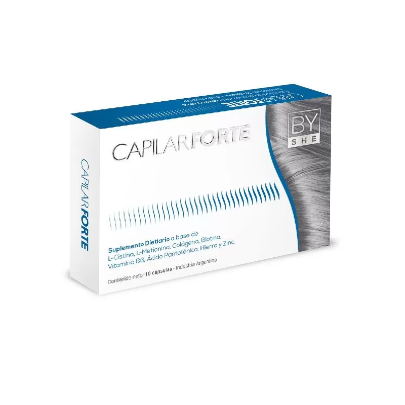 BY DERM CAPILAR FORTE  X 10
caps Amino Vitamina